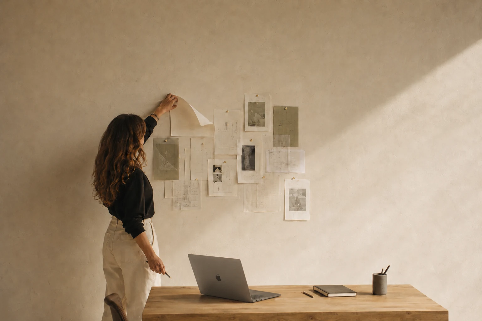 Illustration — organisation d’idées avant la conception d’un système